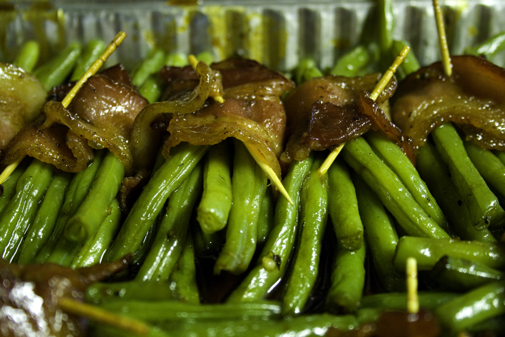 Bacon Wrapped Green Bean Bundles Bacon Wrapped Green Bean Bundles picture